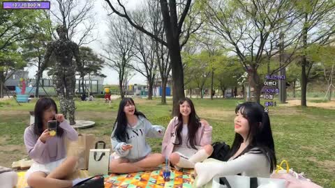 눈이흐릿해요 - [클립]케이대 학생 봄 야유회?