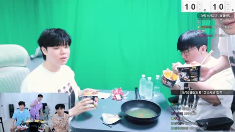 http_ - [클립]먹방 문파의 불닭 푸파 속도에 벽느끼는 스사교