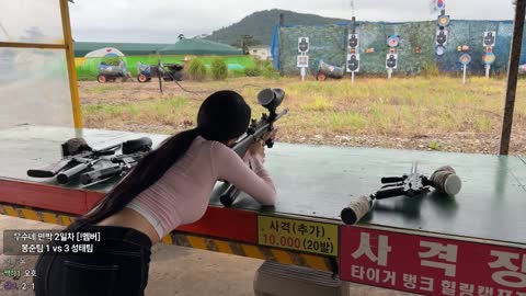 주륵주륵르르 - [클립]지면 비키니에 난입하는 패작 장지수