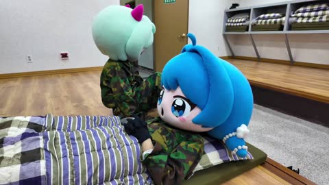 66.8kg - [클립]점심시간 말년병장이 된 하루비 엔딩 [하루비X차쯔키...