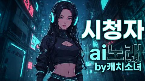 캐치소녀 - 뭐가 더 좋지? AI 노래 총 5곡 제목 : 시청자