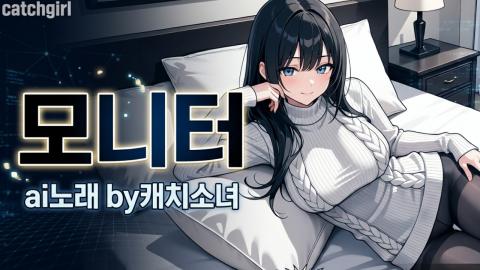 캐치소녀 - 뭐가 더 좋지? AI 노래 총 5곡 제목 : 모니터