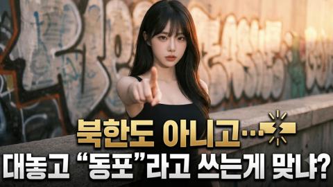 캐치소녀 - 북한도 아니고 대놓고 동포라고 쓰는게 맞냐는 반응_202606...