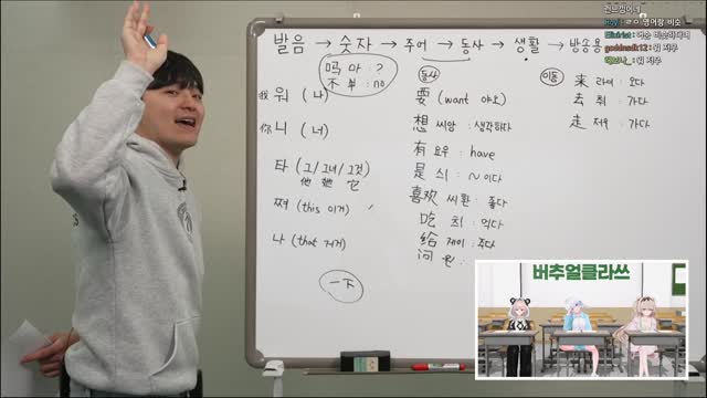 [클립]하품하다 걸리는 세구 쩌거 게이라는 눙지 누워있다 걸린 단츄 | SOOP VOD