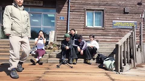 주륵주륵르르 - [클립]피넛x민교x밧드x옥맨x주디x해기 한라산 진달래...