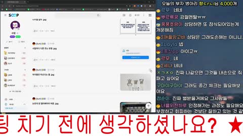 진수곡괭이 - [클립]강철멘탈을 가진 수탉&amp;우정잉에게 고마웠던 수탉님