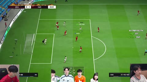 주륵주륵르르 - [클립]이상호 해리 케인 헤딩에 당황한 민교와 중계진