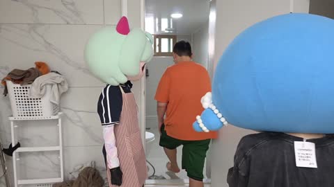 주륵주륵르르 - [클립]아뚱 일으키는 하루비