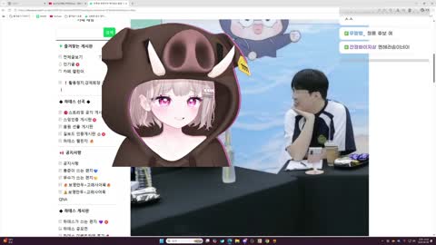 주륵주륵르르 - [클립]하루비 칼강퇴하는 솜주먹