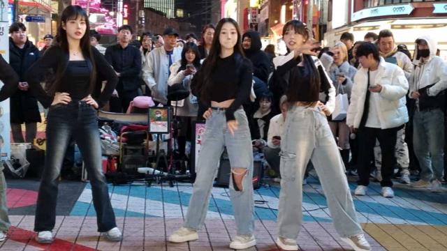 241122 홍대 버스킹 최가네 도희