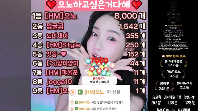 [6월엔 감동,기쁨,행복만줬던 내으노캐리8똔개][상탈방셀은안대요앜밍굴1.5똔개]