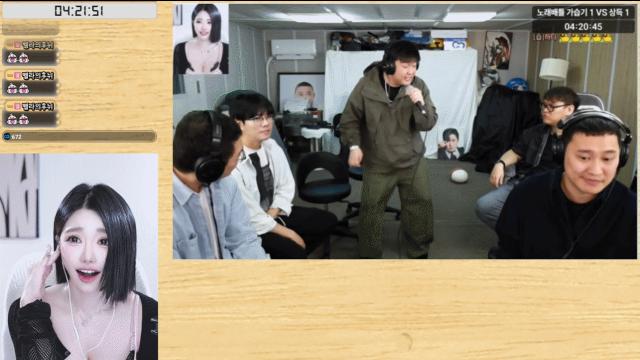 2000만뷰 빌리진 상득님 VS 가습기님의 레전드 노래대결