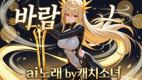 캐치소녀 - 뭐가 더 좋지? AI 노래 총 5곡 제목 : 바람
