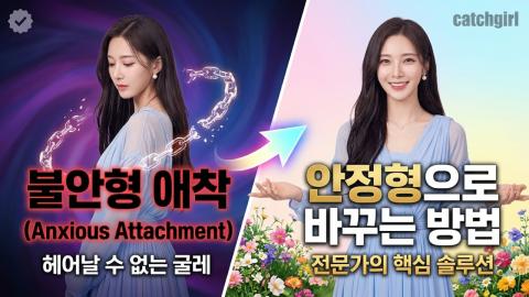 캐치소녀 - 불안형 애착을 안정형으로 바꾸는 방법_20260613
