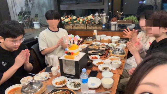 준수의 32살 생일파티